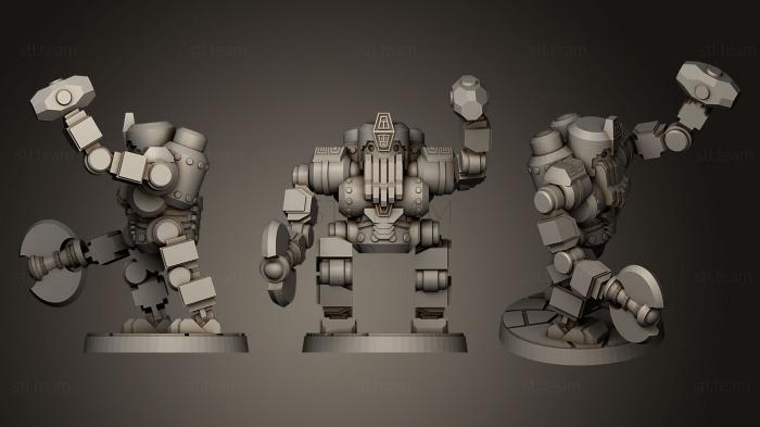 3D model Dwarven Automaton (STL)